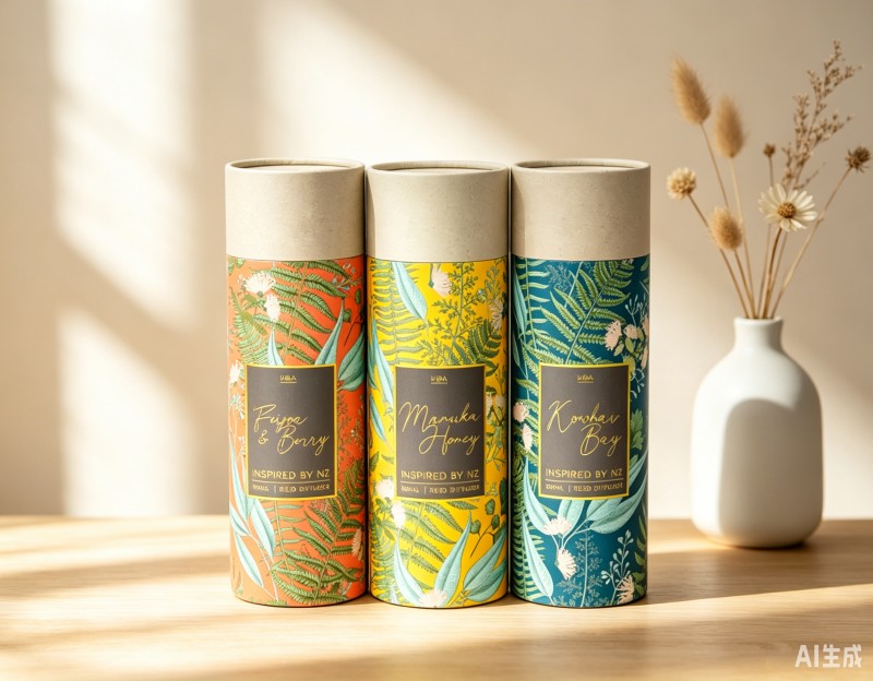 Eco-friendly Candle Foil Luxury Paper Cylinder Packaging Eco-friendly Candle Foil Luxury Paper Cylinder Packaging